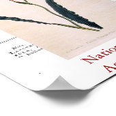 Natuurlijke botanische druk drie poster (Hoek)