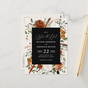 natuurlijke botanische rustige , elegante moderne  briefkaart