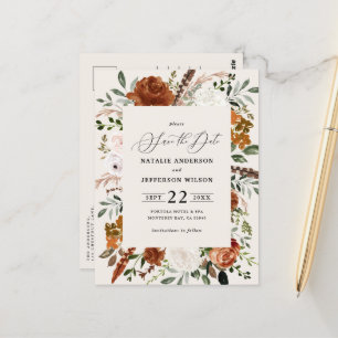 natuurlijke botanische rustige , elegante moderne briefkaart