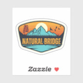 Natuurlijke Brug, Alabama Sticker (Vel)