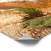 Natuurlijke brug Arch in Bryce Canyon NP-Realisme Poster (Hoek)