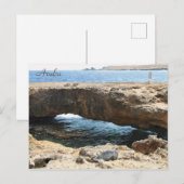 Natuurlijke Brug Aruba, Fotografie, Briefkaart (Voorkant / Achterkant)