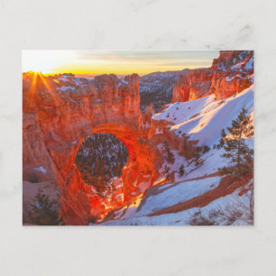 Natuurlijke Brug in Bryce Canyon National Park Briefkaart
