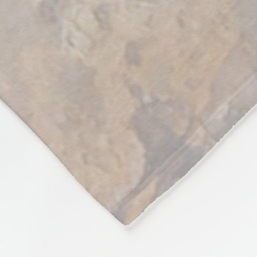 Natuurlijke bruggen Petroglyph Panel Fleece Deken (Hoek)