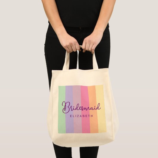 Natuurlijke bruiloft bruidsmeisje geschenken Vrouw Tote Bag (Voorkant (product))