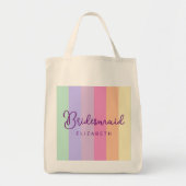 Natuurlijke bruiloft bruidsmeisje geschenken Vrouw Tote Bag (Voorkant)