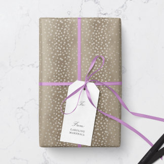 Natuurlijke Bruine Baby Herten Fawn Spots Cadeaupapier