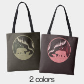 Natuurlijke Bruine Beren Openluchtscène Noorderlic Tote Bag