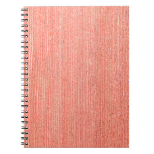 Natuurlijke bruine houttextuur en naadloze achterg notitieboek