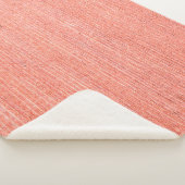 Natuurlijke bruine houttextuur en naadloze achterg sherpa deken (3/4)