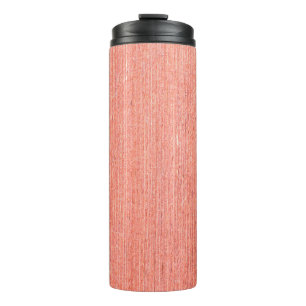 Natuurlijke bruine houttextuur en naadloze achterg thermosbeker