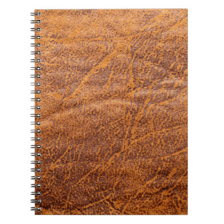 Natuurlijke bruine ledertextuur, leder, ski notitieboek