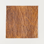 Natuurlijke bruine ledertextuur, leder, ski wandkleed (Voorkant (horizontaal))