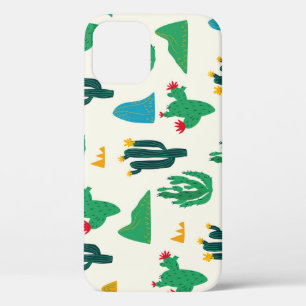 Natuurlijke Cactus: Folk Art Naadloos. Case-Mate iPhone Case