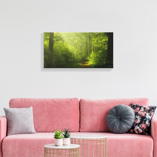 natuurlijke canvasverf canvas afdruk (Insitu (Woonkamer))