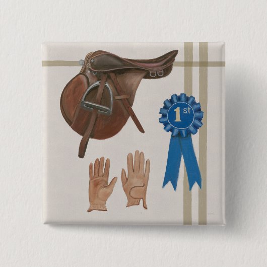 Natuurlijke Charm VI Vierkante Button 5,1 Cm (Voorkant)