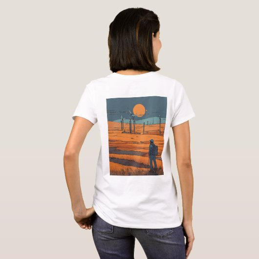 Natuurlijke charme - Het Chinyari Collectie T-shirt (Achterkant volledig)