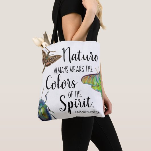 Natuurlijke creaties tote bag (Dichtbij)