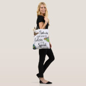 Natuurlijke creaties tote bag (Op model)
