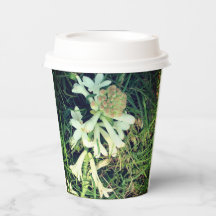 Natuurlijke design stijlvolle papieren mok