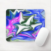 Natuurlijke diamantijs en sneeuw muismat (Met muis)