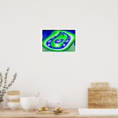 Natuurlijke dimensie kunst poster (Keuken)