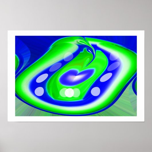 Natuurlijke dimensie kunst poster (Voorkant)