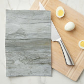 Natuurlijke driftwood achtergrond theedoek (Quarter Fold)