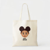 Natuurlijke dubbelzijdige Canvas tas (Voorkant)