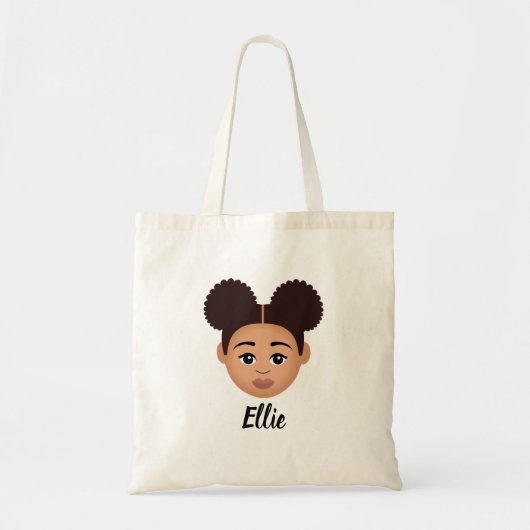 Natuurlijke dubbelzijdige Canvas tas (Voorkant)