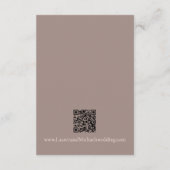 Natuurlijke Elegante Strand Schelp Omheining Kaart (Achterkant)