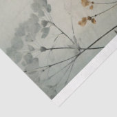 Natuurlijke Elementen Abstract Botanische Achtergr Tissuepapier (Detail)