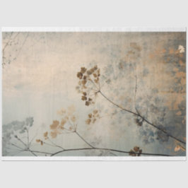 Natuurlijke Elementen Abstract Botanische Achtergr Tissuepapier