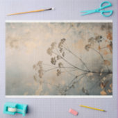 Natuurlijke Elementen Abstract Botanische Achtergr Tissuepapier (Craft)
