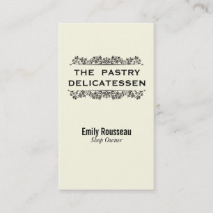 Natuurlijke elementen   Delicatessen 2 Visitekaartje