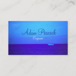 Natuurlijke en Bold Modern Look Zee en Sky met Boo Visitekaartje