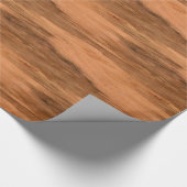 Natuurlijke Eucalyptus Hood Graan Kijk uit Cadeaupapier (Hoek)