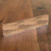 Natuurlijke Eucalyptus Hood Graan Kijk uit Naambordje (Zijkant)