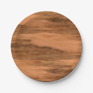 Natuurlijke Eucalyptus Hood Graan Kijk uit Papieren Bordje