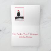 Natuurlijke feestdag feestdagen kaart (Binnen)