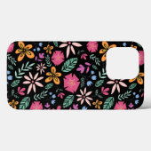 Natuurlijke flora en glamour zonder naadloos patro Case-Mate iPhone case (Achterkant (horizontaal))