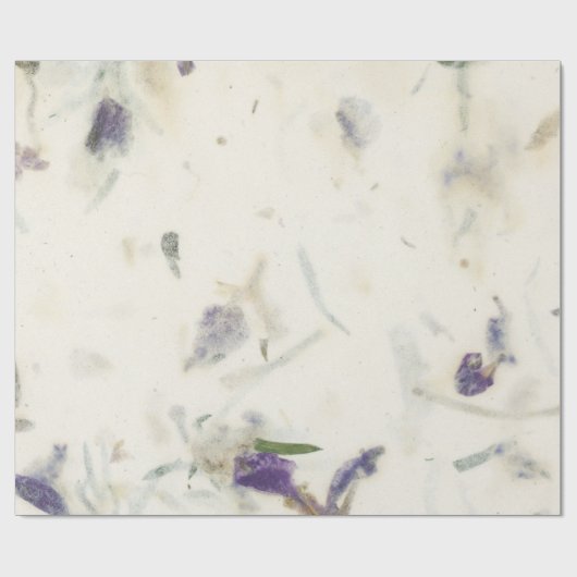 Natuurlijke Floral Grunge Shabby Earth Grass Mulbe Cadeaupapier (Vlak)
