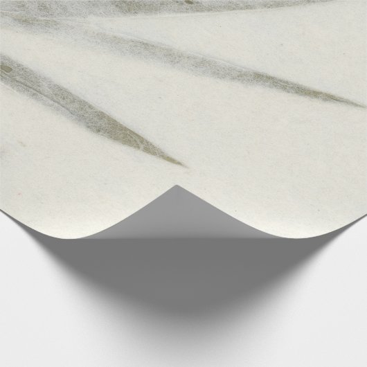 Natuurlijke Floral Grungy Shabby Earth Rozen Mulbe Cadeaupapier (Hoek)