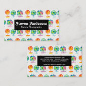 Natuurlijke Fotografie | Watercolor Boom Visitekaartje (Voorkant / Achterkant)