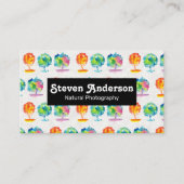 Natuurlijke Fotografie | Watercolor Boom Visitekaartje (Voorkant)