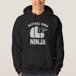 Natuurlijke geboren Ninja Hoodie