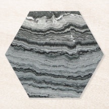 Natuurlijke gemstone Black white agate marmer text