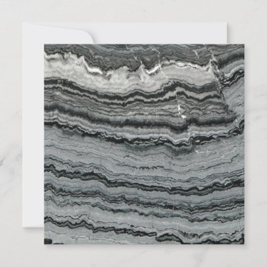 Natuurlijke gemstone zwarte witte kant (Voorkant)