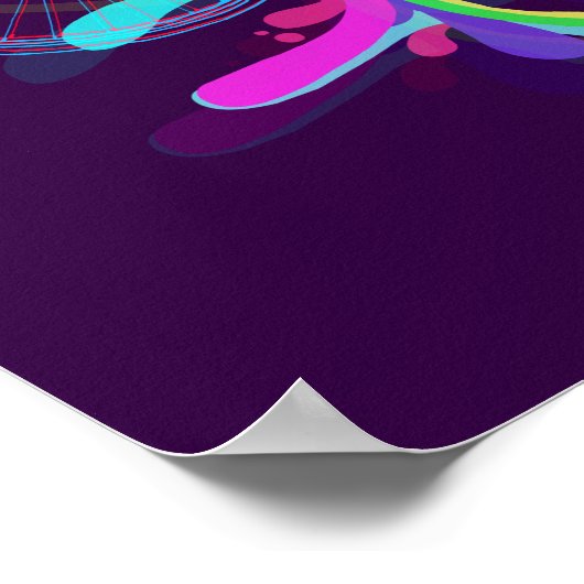 Natuurlijke geometrie poster (Hoek)