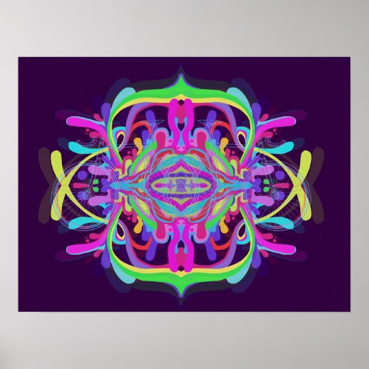 Natuurlijke geometrie poster (Voorkant)